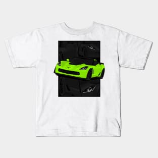 Z06 LIME Kids T-Shirt